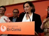 Ada Colau anuncia los resultados de la encuesta a las bases de BComú.