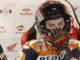 Lorenzo, en el Gran Premio de Cataluña de MotoGP