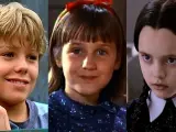 Jason James Ritcher en '¡Liberad a Willy!', Mara Wilson en 'Matilda' y Christina Ricci en 'La familia Addams' y