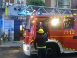 Sucesos.- Sofocado un incendio en una gestoría ubicada en la calle María de Molina de Valladolid