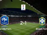 Francia se clasifica para los cuartos de final tras vencer 2-1 a Brasil