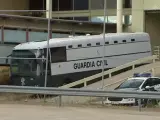El autobús traslada a los presos del procès.