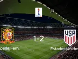 Estados Unidos sigue en el Mundial Femenino tras superar a España en los octavos de final (1-2)