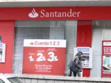 Sucursal del banco Santander.