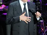 El cantante Julio Iglesias, durante un concierto.