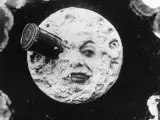 Famosa imagen de 'Viaje a la luna' de Georges M&eacute;li&egrave;s.