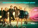 Cartel promocional del 'reboot' de la mítica serie 'Beverly Hills 90210', conocida en España como 'Sensación de vivir'.