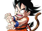 Goku en su edad infantil.