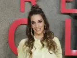 Almudena Cid durante la presentación del documental 'Free Solo'.