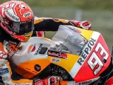 Marc Márquez, durante el GP de la República Checa.