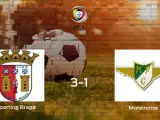 El Sporting Braga logra la victoria tras vencer 3-1 al Moreirense