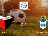 El Colón se impone por 2-1 al Gimnasia La Plata