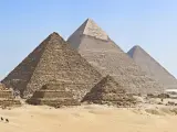 Complejo de las pir&aacute;mides de Giza, en Egipto.
