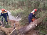 Efectos de la DANA en Orihuela.