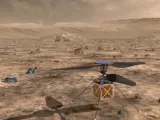 El helicóptero que la NASA enviará a Marte en 2020.