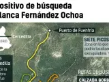 Dispositivo de búsqueda de Blanca Fernández Ochoa.