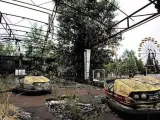 Parque de atracciones abandonado en Chern&oacute;bil desde cat&aacute;strofe nuclear.