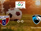 El Atlante FC y el Tampico Madero se reparten los puntos tras empatar 0-0