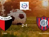 El Colón suma tres puntos a su casillero tras ganar al San Lorenzo (2-1)