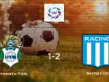 El Racing Club se lleva tres puntos después de vencer 1-2 al Gimnasia La Plata