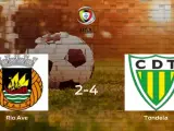 El Tondela se lleva los tres puntos frente al Rio Ave (2-4)