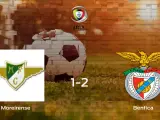 El Benfica se lleva tres puntos después de vencer 1-2 al Moreirense