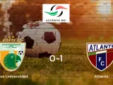 El Atlante FC se lleva la victoria después de vencer 0-1 al Loros Universidad