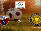 El Atlante FC suma tres puntos a su casillero tras ganar al Leones Negros (2-1)
