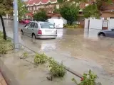 Las fuertes lluvias de este lunes provocaron riadas e inundaciones en algunos municipios madrileños, como Arganda del Rey.