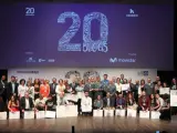 Los premiados de la XIII edici&oacute;n de los Premios 20blogs.