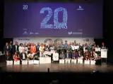 Los premiados de la XIII edición de los Premios 20blogs.