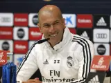 El entrenador del Real Madrid, Zinedine Zidane.