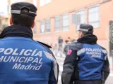 Imagen de recursos de agentes de la Policía Municipal de Madrid.