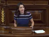 Arrimadas: "En la réplica solo han atacado a Ciudadanos"