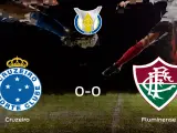 El Cruzeiro y el Fluminense suman un punto tras empatar a cero
