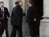 El juez Manuel Marchena llegando al Tribunal Supremo.