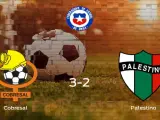 El Cobresal vence 3-2 en su estadio frente al Palestino