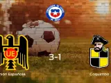 El Unión Española suma tres puntos a su casillero tras ganar al Coquimbo Unido (3-1)