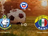 El Antofagasta se lleva tres puntos después de vencer 1-0 al Audax Italiano