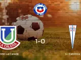Los tres puntos se quedan en casa tras el triunfo del Unión La Calera frente al U. Católica (1-0)