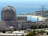 Central nuclear de Vandell&oacute;s (Tarragona) propiedad de Endesa e Iberdrola.