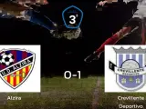 Triunfo del Crevillente Deportivo ante el Alzira (0-1)