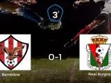 El Real Burgos CF se impone al Atl. Bembibre y consigue los tres puntos (0-1)