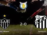 Los tres puntos se quedan en casa: Atl. Mineiro 2-0 Santos FC