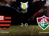 El Flamengo gana 2-0 al Fluminense y se lleva los tres puntos