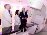 Imagen del nuevo acelerador lineal instalado en el Hospital de Fuenlabrada.