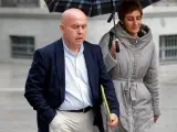 El abogado de Carles Puigdemont, Gonzalo Boye, llega a la Audiencia