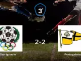 Reparto de puntos entre el San Ignacio y el Portugalete (2-2)