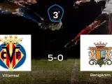 El Villarreal C se hace con los tres puntos tras golear al Benigànim en casa (5-0)