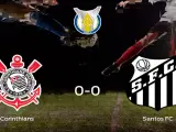 El Corinthians y el Santos FC empatan a cero en el Arena Corinthians